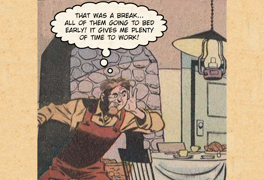 Plastic Man at the Farm #2 - This Is The Life panel 16